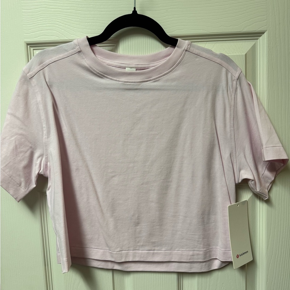Lululemon Light Pink Crop Top